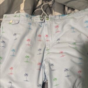 Tommy Bahama Light Blue Swim Shorts